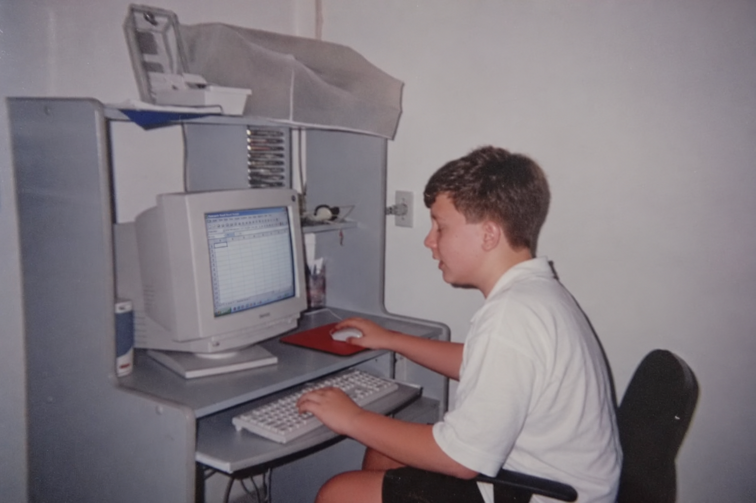 Eu me aventurando no Excel